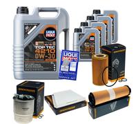DENCKERMANN Controllo set 9 L Liqui Moly Top Tec 4210 0W-30 per Mercedes-Benz