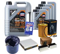 DENCKERMANN Controllo set 9 L Liqui Moly Top Tec 4210 0W-30 per Mercedes-Benz