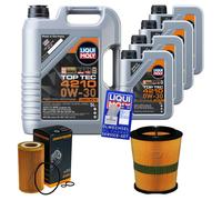 DENCKERMANN Controllo set 9 L Liqui Moly Top Tec 4210 0W-30 per Mercedes-Benz