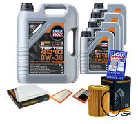 DENCKERMANN Controllo Set 9 L Liqui Moly Top Tec 4210 0W-30 Per Mercedes-Benz