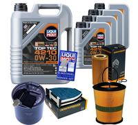 DENCKERMANN Controllo set 9 L Liqui Moly Top Tec 4210 0W-30 per Mercedes-Benz