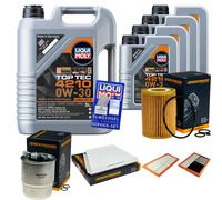 DENCKERMANN Controllo Set 9 L Liqui Moly Top Tec 4210 0W-30 Per Mercedes-Benz
