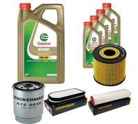 DENCKERMANN Controllo Set 9L CASTROL EDGE 5W-30 C3 Per BMW 7 Serie 730d