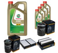 DENCKERMANN Controllo Set 9L CASTROL EDGE 5W-30 C3 Per Hyundai H-1 Travel