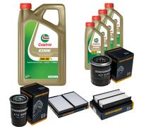 DENCKERMANN Controllo Set 9L CASTROL EDGE 5W-30 C3 Per Hyundai H-1 Travel