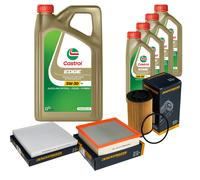 DENCKERMANN Controllo Set 9L CASTROL EDGE 5W-30 C3 Per Jeep Grand Cherokee