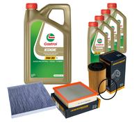 DENCKERMANN Controllo Set 9L CASTROL EDGE 5W-30 C3 Per Jeep Grand Cherokee