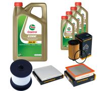 DENCKERMANN Controllo Set 9L CASTROL EDGE 5W-30 C3 Per Jeep Grand Cherokee