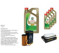 Denckermann Controllo Set 9L castrol edge 5W-30 C3 per Jeep Wrangler III