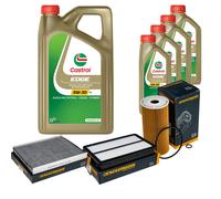 DENCKERMANN Controllo Set 9L CASTROL EDGE 5W-30 C3 Per KIA Sorento III 2.2