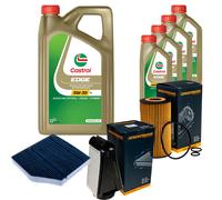 DENCKERMANN Controllo Set 9L CASTROL EDGE 5W-30 C3 Per Mercedes-Benz