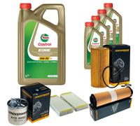 DENCKERMANN Controllo Set 9L CASTROL EDGE 5W-30 C3 Per Mercedes-Benz