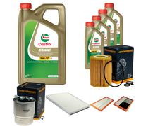 DENCKERMANN Controllo Set 9L CASTROL EDGE 5W-30 C3 Per Mercedes-Benz