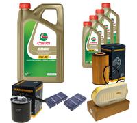 DENCKERMANN Controllo Set 9L CASTROL EDGE 5W-30 C3 Per Mercedes-Benz