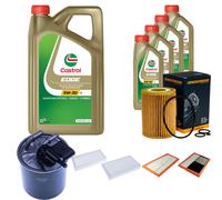 DENCKERMANN Controllo Set 9L CASTROL EDGE 5W-30 C3 Per Mercedes-Benz