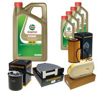 DENCKERMANN Controllo Set 9L CASTROL EDGE 5W-30 C3 Per Mercedes-Benz