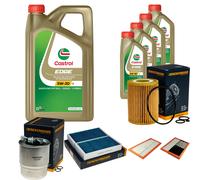 DENCKERMANN Controllo Set 9L CASTROL EDGE 5W-30 C3 Per Mercedes-Benz