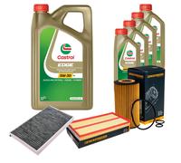 DENCKERMANN Controllo Set 9L CASTROL EDGE 5W-30 C3 Per Mercedes-Benz