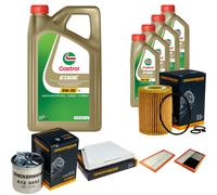 DENCKERMANN Controllo Set 9L CASTROL EDGE 5W-30 C3 Per Mercedes-Benz