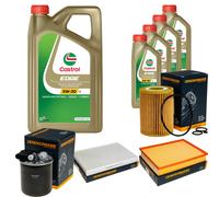 DENCKERMANN Controllo Set 9L CASTROL EDGE 5W-30 C3 Per Mercedes-Benz