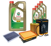 DENCKERMANN Controllo Set 9L CASTROL EDGE 5W-30 C3 Per Mercedes-Benz