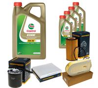 DENCKERMANN Controllo Set 9L CASTROL EDGE 5W-30 C3 Per Mercedes-Benz