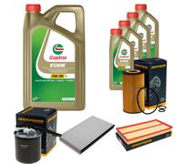 DENCKERMANN Controllo Set 9L CASTROL EDGE 5W-30 C3 Per Mercedes-Benz