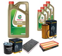 DENCKERMANN Controllo Set 9L CASTROL EDGE 5W-30 C3 Per Mercedes-Benz