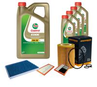DENCKERMANN Controllo Set 9L CASTROL EDGE 5W-30 C3 Per Mercedes-Benz