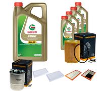 DENCKERMANN Controllo Set 9L CASTROL EDGE 5W-30 C3 Per Mercedes-Benz