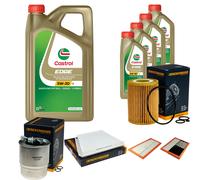 DENCKERMANN Controllo Set 9L CASTROL EDGE 5W-30 C3 Per Mercedes-Benz