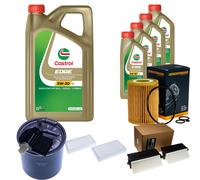 DENCKERMANN Controllo Set 9L CASTROL EDGE 5W-30 C3 Per Mercedes-Benz
