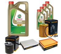 DENCKERMANN Controllo Set 9L CASTROL EDGE 5W-30 C3 Per Mercedes-Benz