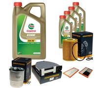 DENCKERMANN Controllo Set 9L CASTROL EDGE 5W-30 C3 Per Mercedes-Benz