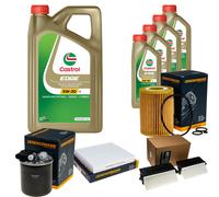 DENCKERMANN Controllo Set 9L CASTROL EDGE 5W-30 C3 Per Mercedes-Benz