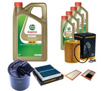 DENCKERMANN Controllo Set 9L CASTROL EDGE 5W-30 C3 Per Mercedes-Benz