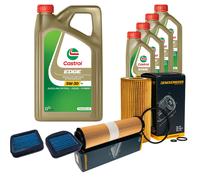 DENCKERMANN Controllo Set 9L CASTROL EDGE 5W-30 C3 Per Mercedes-Benz