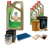 DENCKERMANN Controllo Set 9L CASTROL EDGE 5W-30 C3 Per Mercedes-Benz