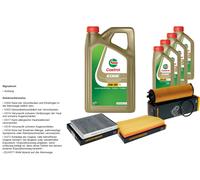 DENCKERMANN Controllo set 9L CASTROL EDGE 5W-30 C3 per Mercedes-Benz CLS