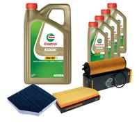 DENCKERMANN Controllo Set 9L CASTROL EDGE 5W-30 C3 Per Mercedes-Benz CLS