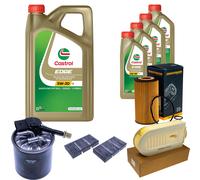 DENCKERMANN Controllo Set 9L CASTROL EDGE 5W-30 C3 Per Mercedes-Benz GLE 250