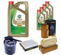 DENCKERMANN Controllo Set 9L CASTROL EDGE 5W-30 C3 Per Mercedes-Benz GLE 250