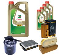DENCKERMANN Controllo Set 9L CASTROL EDGE 5W-30 C3 Per Mercedes-Benz GLE 250
