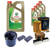 DENCKERMANN Controllo Set 9L CASTROL EDGE 5W-30 C3 Per Mercedes-Benz GLE 350
