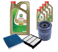 DENCKERMANN Controllo Set 9L CASTROL EDGE 5W-30 C3 Per Mitsubishi L