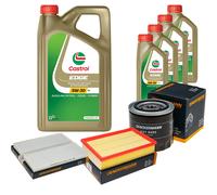 DENCKERMANN Controllo Set 9L CASTROL EDGE 5W-30 C3 Per Nissan NP300 Navara