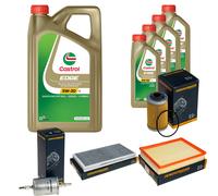 DENCKERMANN Controllo Set 9L CASTROL EDGE 5W-30 C3 Per Opel Vectra C Caravan