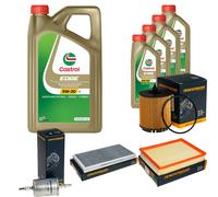 DENCKERMANN Controllo Set 9L CASTROL EDGE 5W-30 C3 Per Saab 9-3 Cabriolet