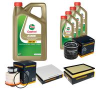 DENCKERMANN Controllo Set 9L CASTROL EDGE 5W-30 C3 Per Toyota Hilux VIII