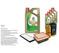 DENCKERMANN Controllo Set 9L CASTROL EDGE 5W-30 C3 Per VW LT 28-46 II